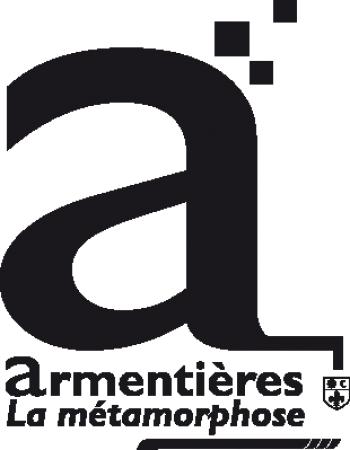 Logo ville d'Armentières - N&B